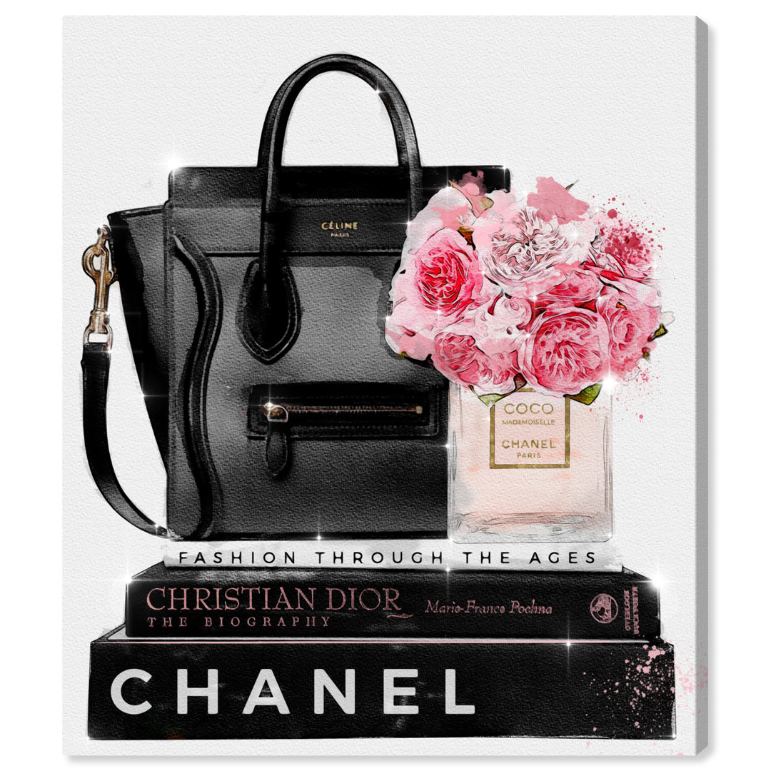 " Fashion And Glam Elegant Essentials, Glam Black " by Oliver Gal House of Hampton® 