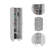 Halifax 2Door Rectangle Closet Pantry Light Gray And White-275152231