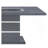 ARIYA DARK GREY DINING TABLE
