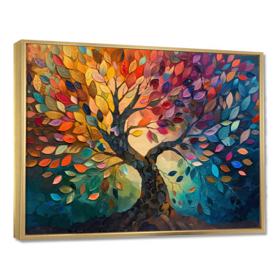Colorful tree of life II - Tree Of Life Wall Art