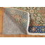 Tapis traditionnel en laine vert fait à la main 3 x 5