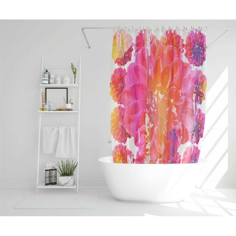 Dimcho Polyester Shower Curtain Set