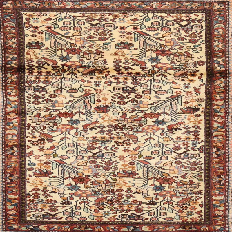 Southwestern Indoor Rug, Round 7'