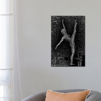 Dancer 1 Piece Wall Art on Canvas