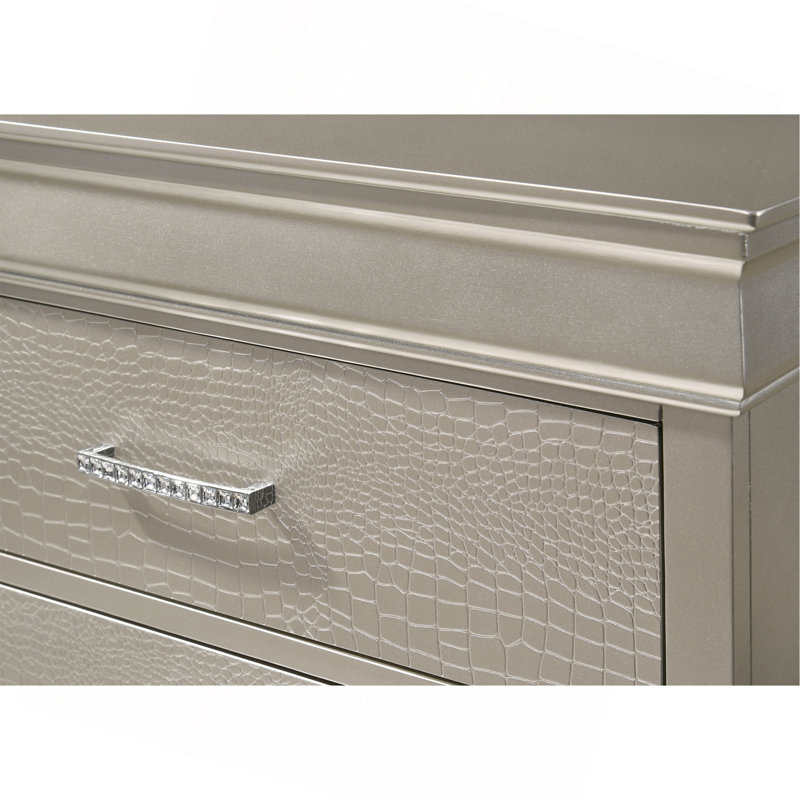 Mobilier de chambre à coucher 5 tiroirs 5 pièces