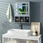Armoire à pharmacie avec 2 tablettes réglables Alyxandrea-1271212917