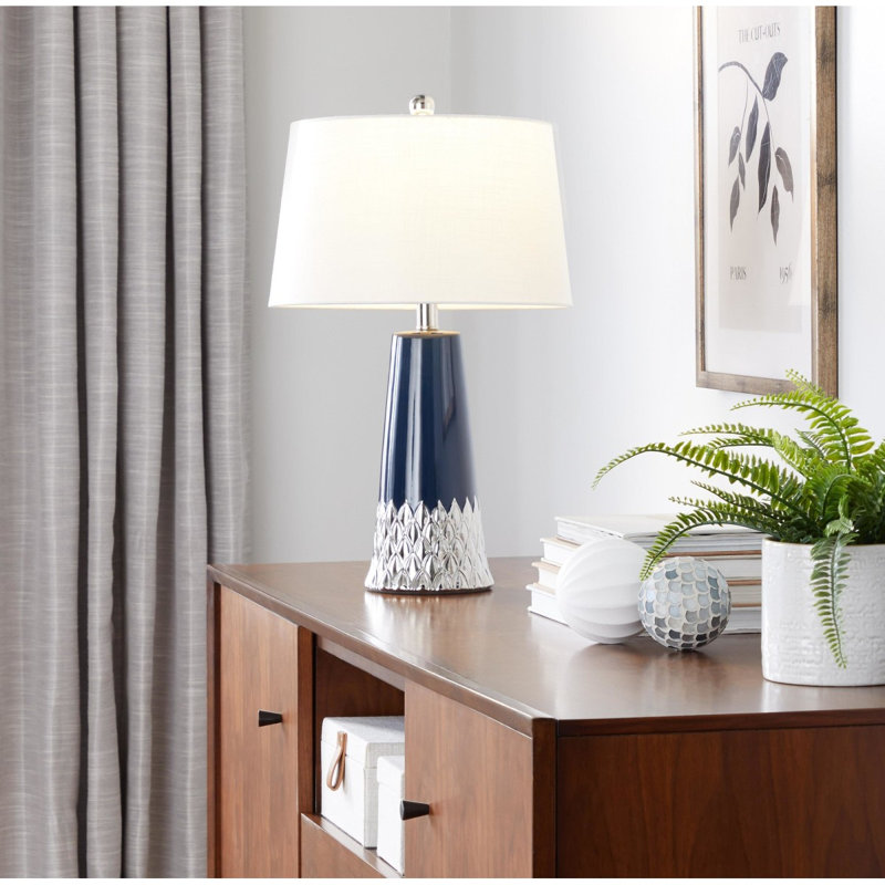 Lampe de table 22 po Penelope, Dark Blue