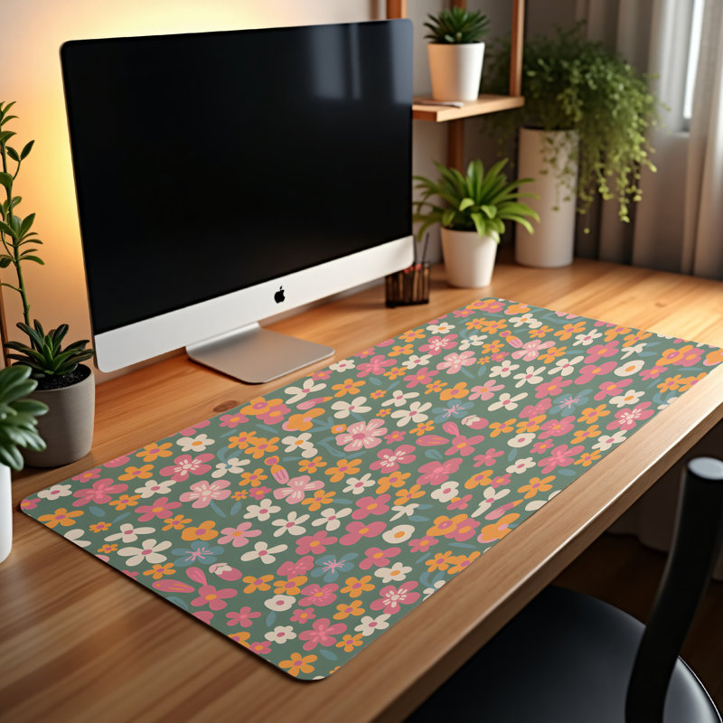 Polyester Desk Pad, 23.6x13.8