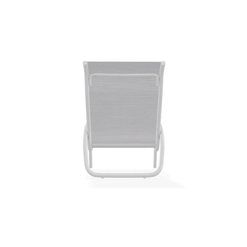Beach Chair, Textured White, Abalone