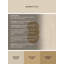Tapis abstrait moelleux et moelleux à motif abstrait moderne et contemporain Everitt Thanksgiving - reliure beige-348947689