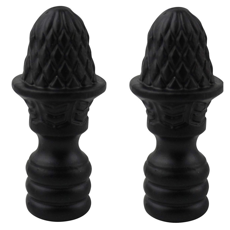 Fleuron Acea Artichaut, Noir mat