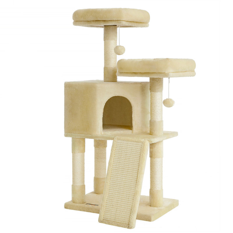 Cat Tree For Indoor Cats, Beige