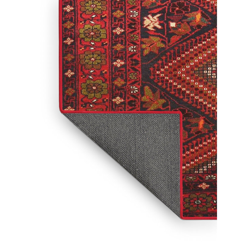 Tapis rouge à motif sud-ouest, Rectangle 2 pi x 3 pi