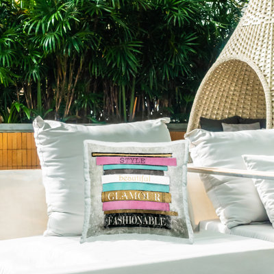 Coussin d'extérieur Stupell Industries