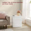 40cm W Manufactured Wood Bedside Table-420117950