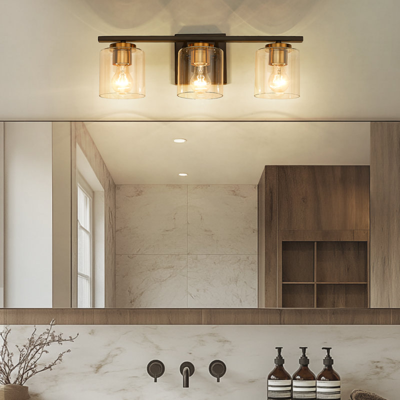 3 - Light Dimmable Vanity Light
