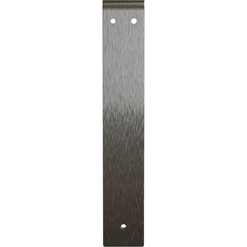 2"W x 10"D x 10"H Stockport Steel Bracket, Stainless Steel, 10" H x 2" W x 10" D, Stainless Steel