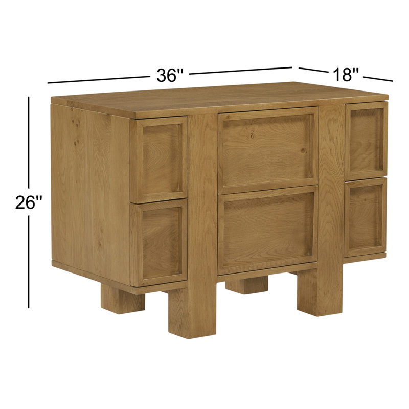 Henley 6 - Drawer Nightstand