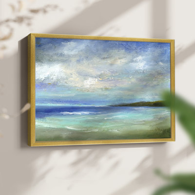 Island Inlet -Framed Print - Restickable