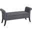 Sholom 52" W Tufted Upholstered Storage Bench with Rolled Arms-2036811686
