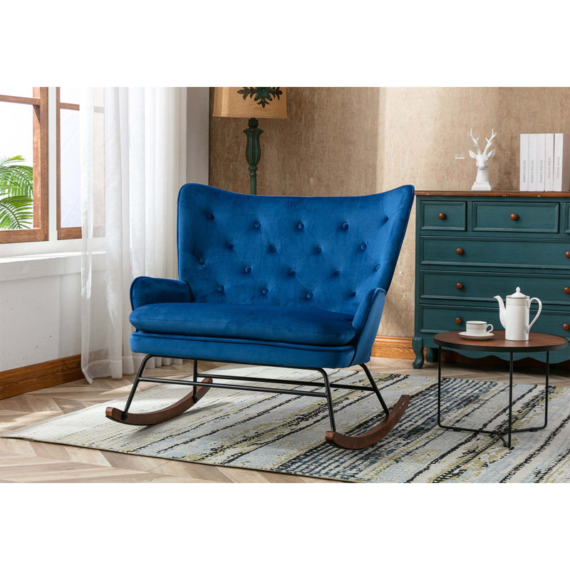 Chaise berçante Koekoek, Bleu marine