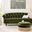 Chesterfield en velours à accoudoirs arrondis Joannes-244337342-218442428
