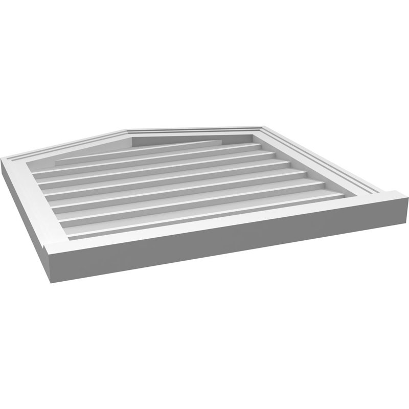 Ventilateur à pignon en uréthane non-fonctionnel Signature, H 26 po x l 26 po x P 2 po