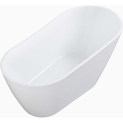 63'' x 31.5'' Alcove / Tile In Soaking Acrylic Bathtub