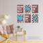 Leopard Pattern Bold Shapes - 3 Piece No Frame Print Set-88622422-88622421