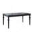 Leviton Urban Style Dining Table, Black