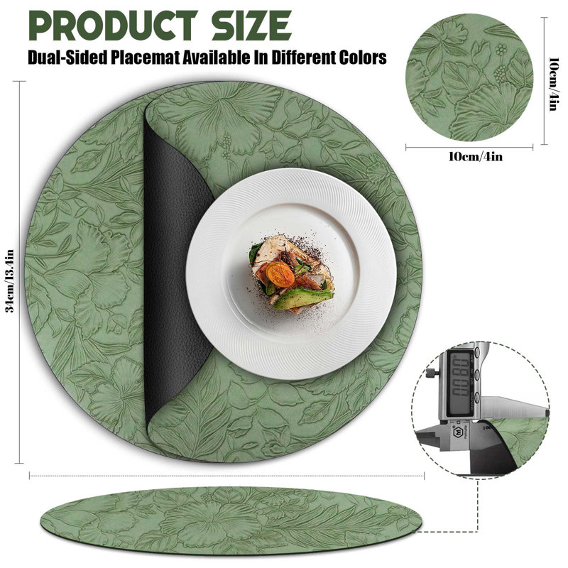 Faux Leather Placemat
