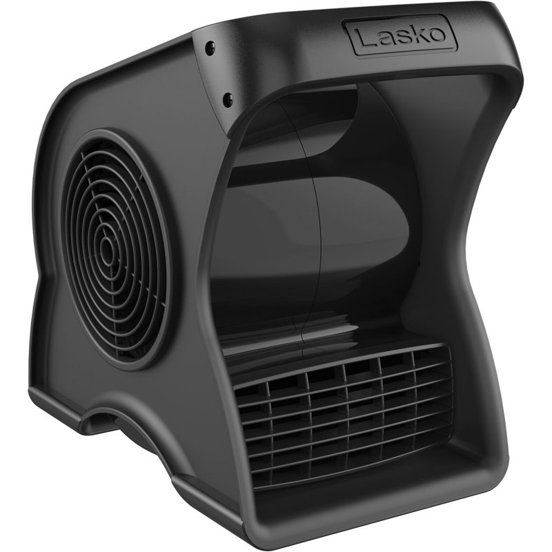 Lasko 12" Black High Velocity Pivoting Utility Fan