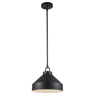 Luminaire suspendu en forme de dôme à 1 lumière Lowen