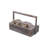 Plimoth Wood Rectangle Flatware Caddy