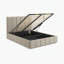 Rudasill Upholstered Ottoman Storage Bed Frame - Vertically Stitched Contemporary Headboard-251823965-251823964