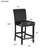 Ebeling 4 - Person Faux Marble Top Four Leg Dining Set-354273718-286565290
