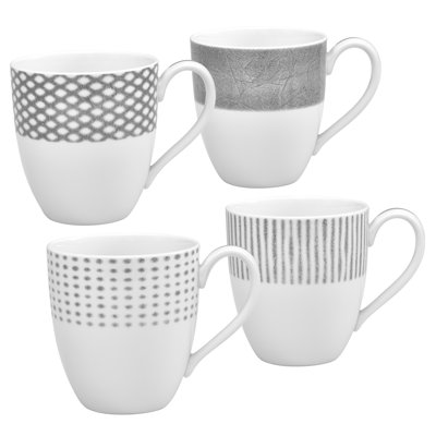 Noritake Hammock Assorted Mugs, 15 Oz.