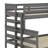 Wood Twin XL Over Queen Bunk Bed With Ladder-540411880