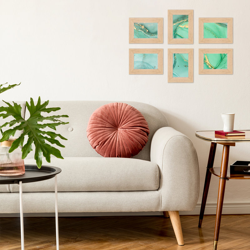 Wood Picture Frame with Mat
