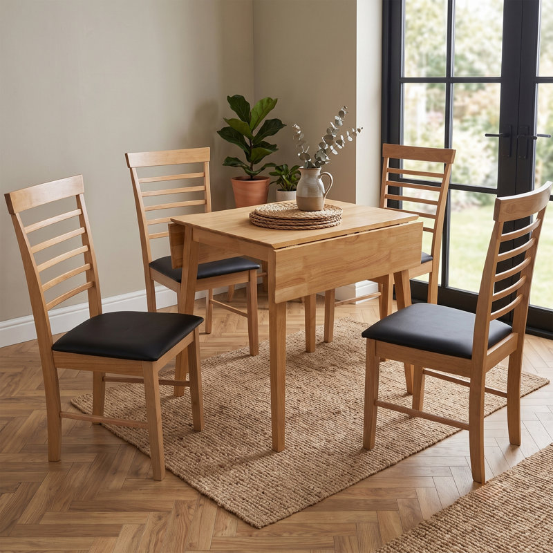 Bowerbank 4 - Person Drop Leaf Dining Set
