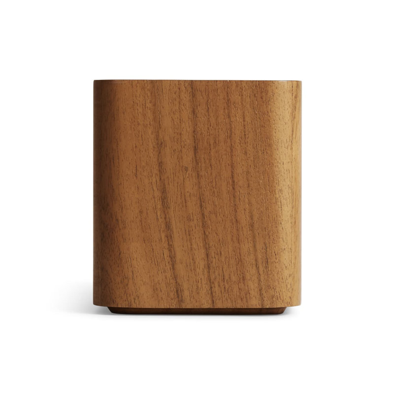 Square One Pencil Holder, Acacia