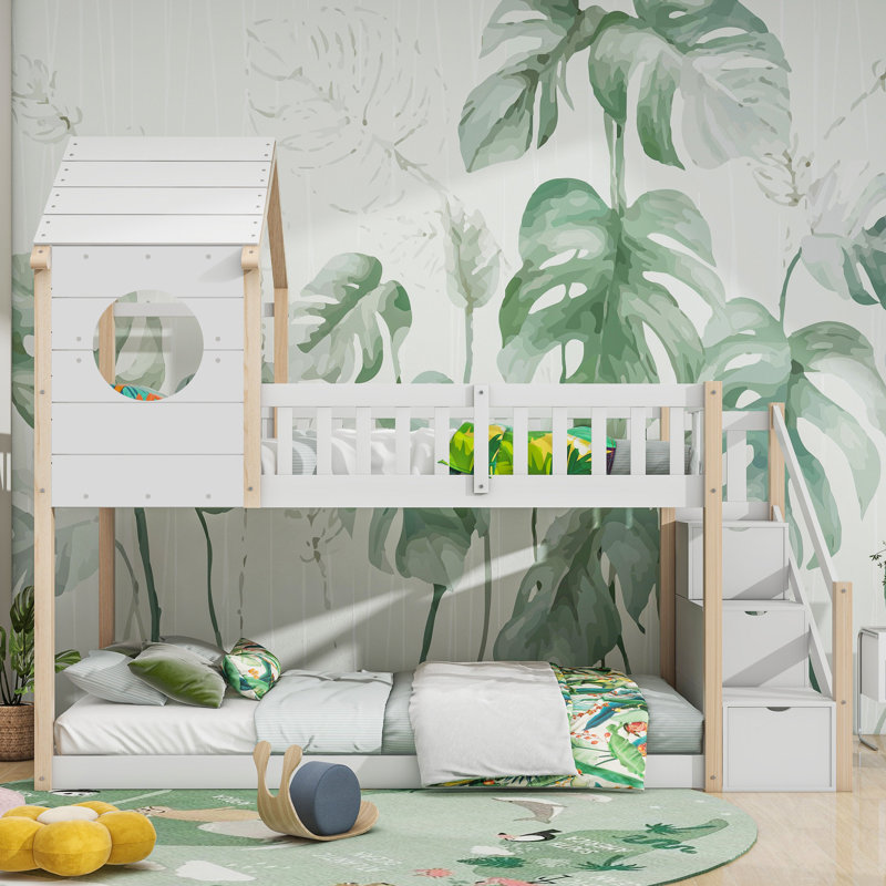 Virgo Super Single Solid Wood Bed