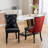 High-End Tufted Solid Wood Contemporary PU And Velvet Upholstered Dining Chair With Wood Legs Nailhead Trim  2-Pcs Set-486402950