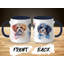 11oz Watercolour Basset Hound Design Coffee Mug-1448653829