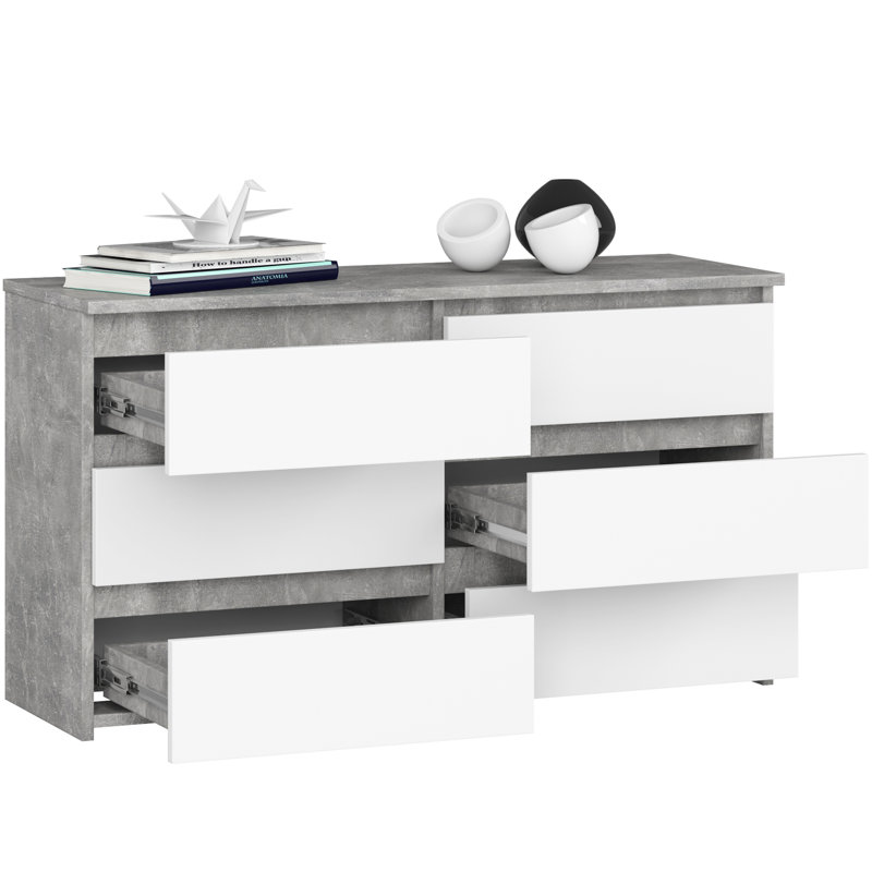 Dealtae Particle Board Rectangle Storage Unit Accent Chest