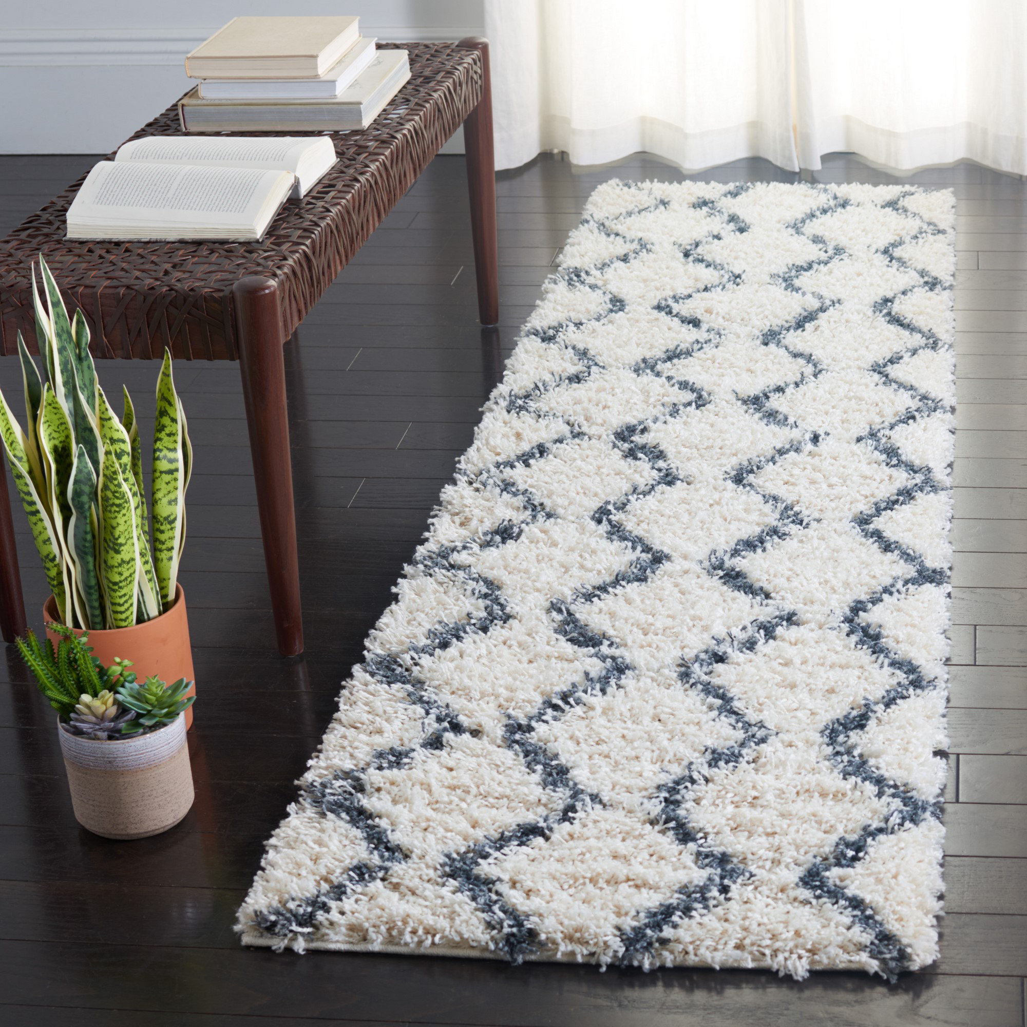 Foundry Select Minna Geometric Ivory Area Rug - Wayfair Canada