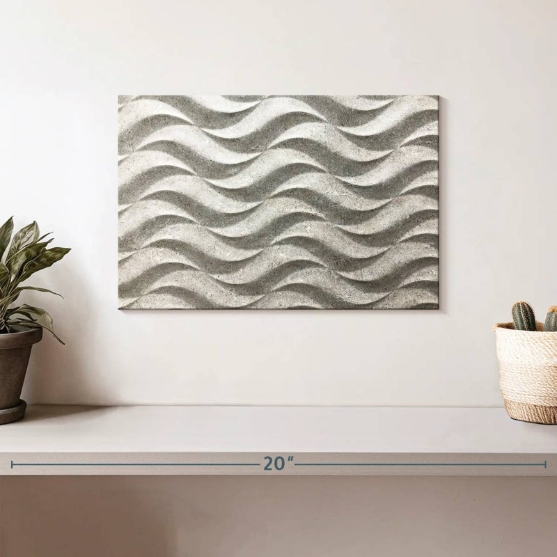 Avery Wave Pattern, 8" H x 12" W