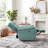 36.6'' Wide Oversized Recliner, Power Recliner Adults Soft Overstuffed Arms And Back Chenille Swivel  Recliner Chair-988457666