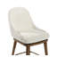 Harper Swivel Upholstered Stool with Solid Wood Frame-316085764