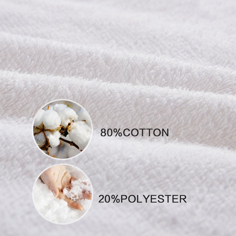 Precision Fit Waterproof Mattress Protector - T/K/F/CK Sizes, Breathable & Machine Washable for All Beds, California King